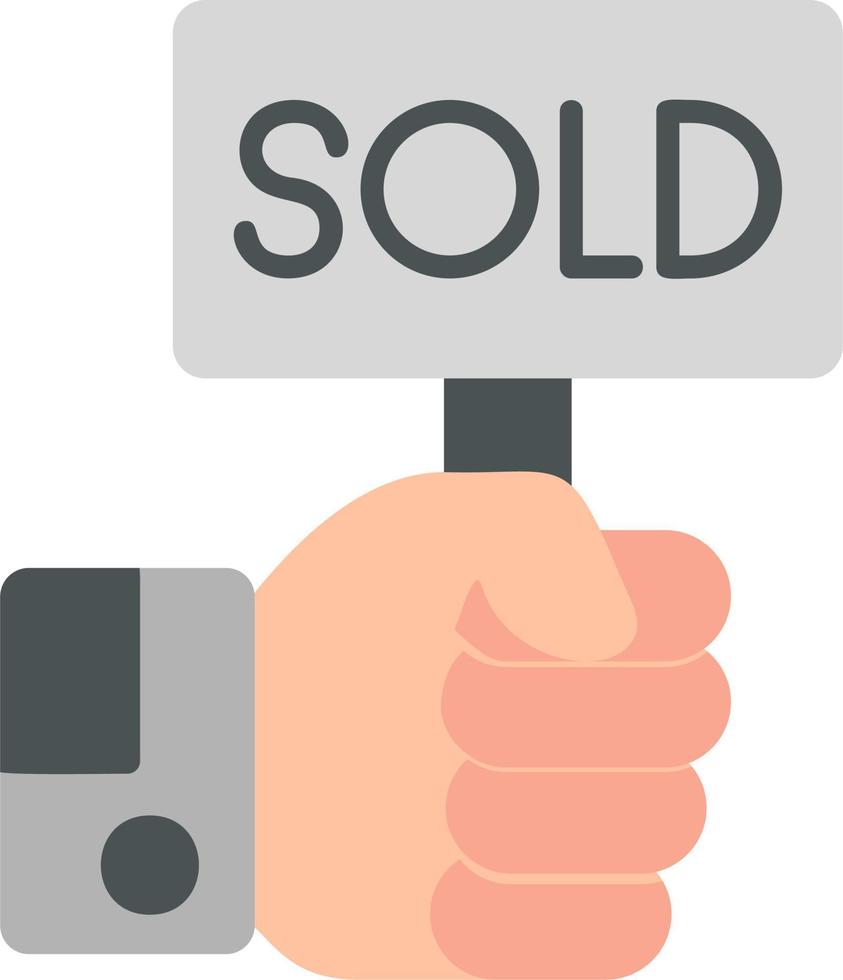 Sold Vector Icon