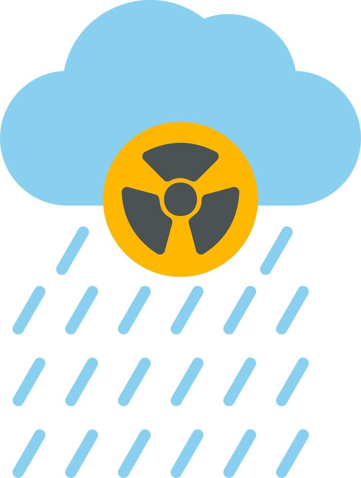 Acid Rain Vector Icon