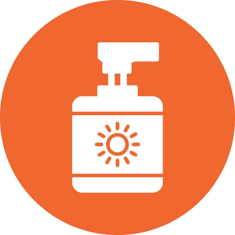 Sunblock Vector Icon