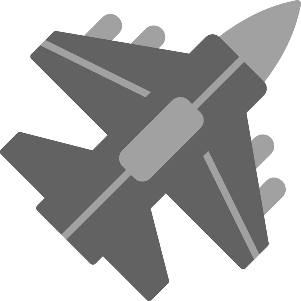 Jet Fighter Vector Icon