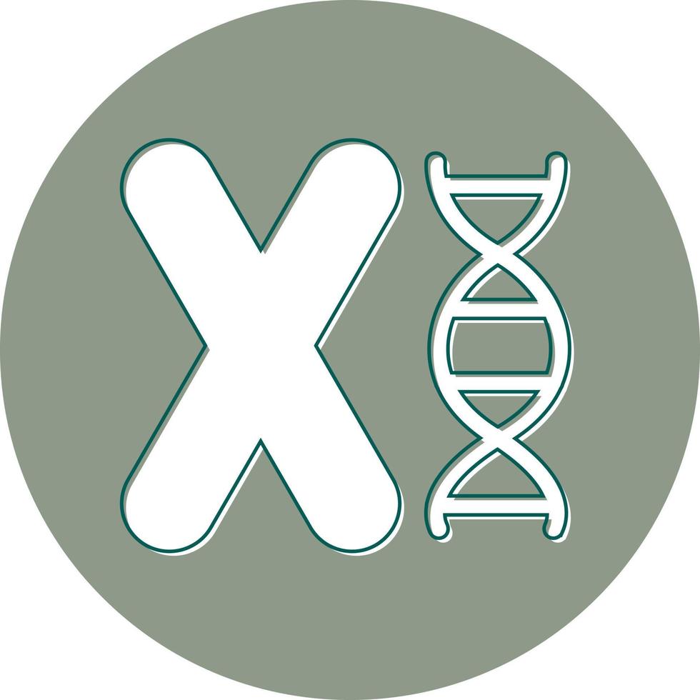 Chromosome Vector Icon