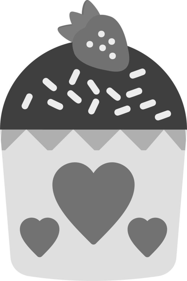 icono de vector de muffin