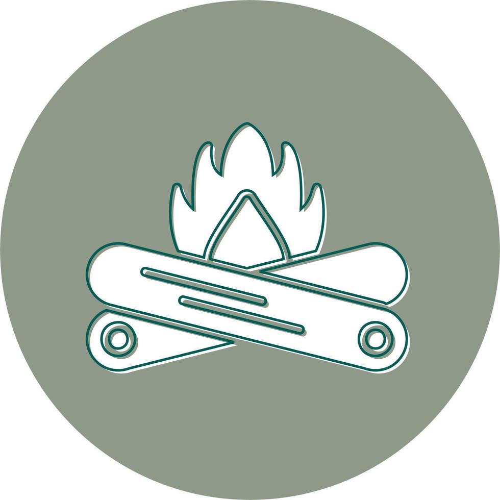 Bonfire Vector Icon