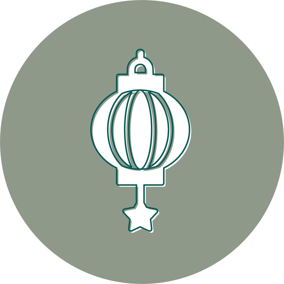 Chinese Lantern Vector Icon