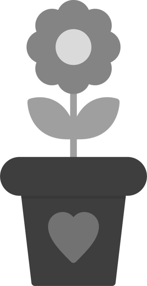 Flower Pot Vector Icon