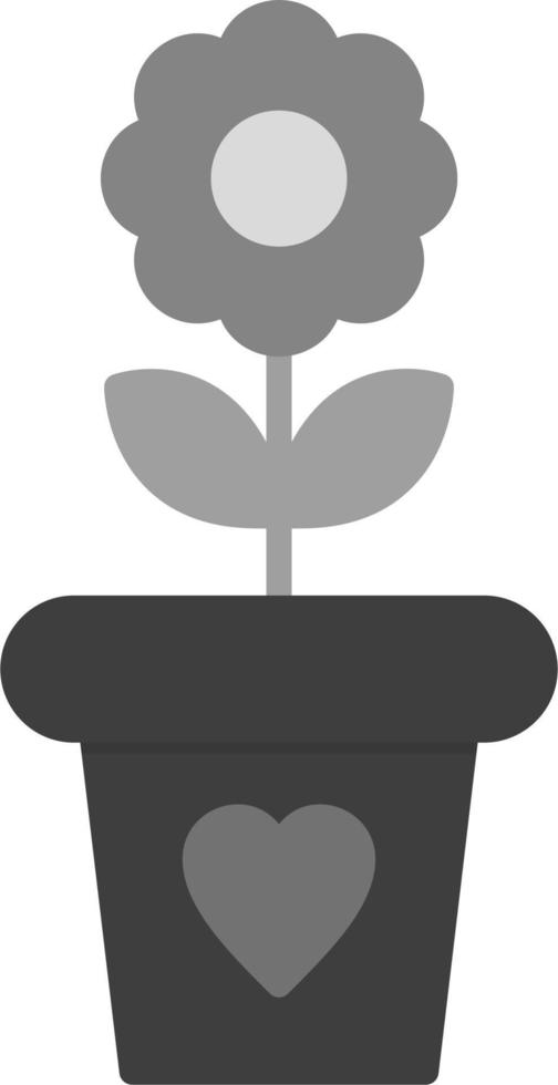 Flower Pot Vector Icon