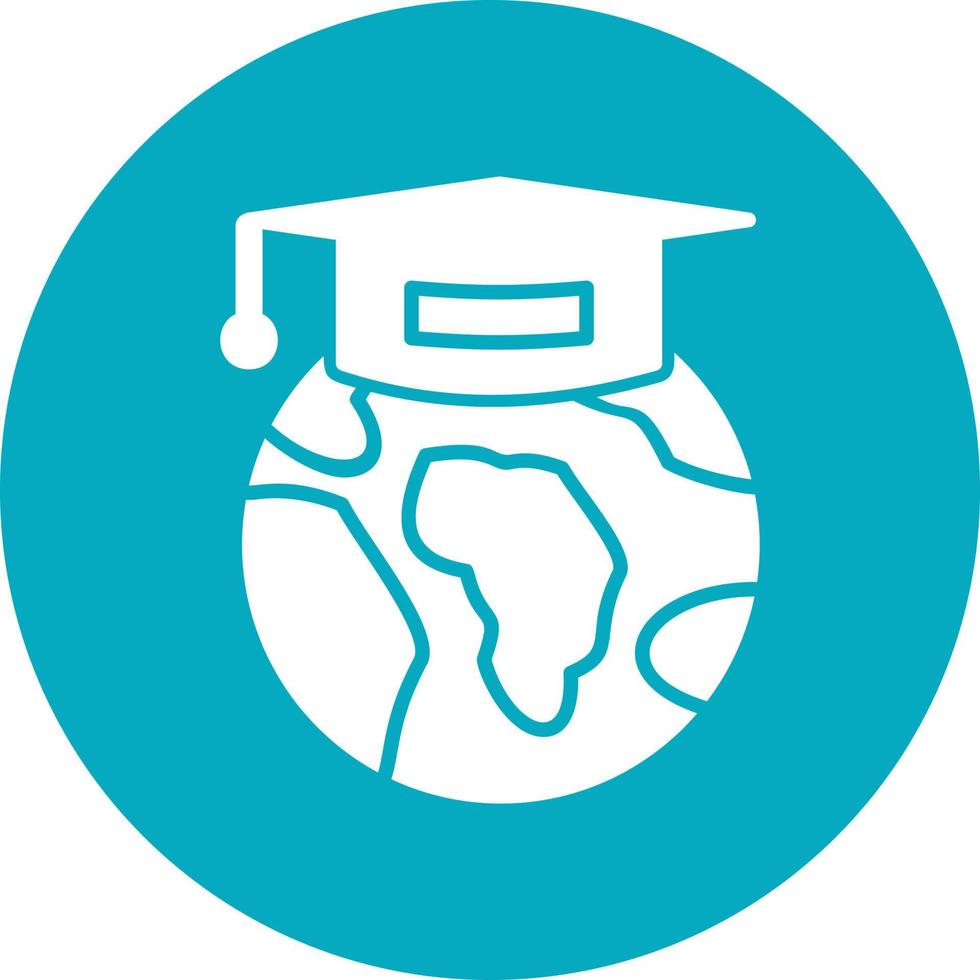 Global Education Vector Icon