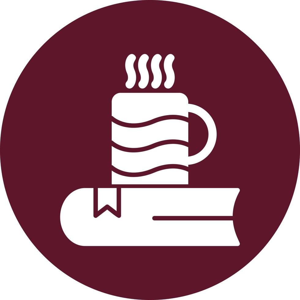 Tea Book Vector Icon