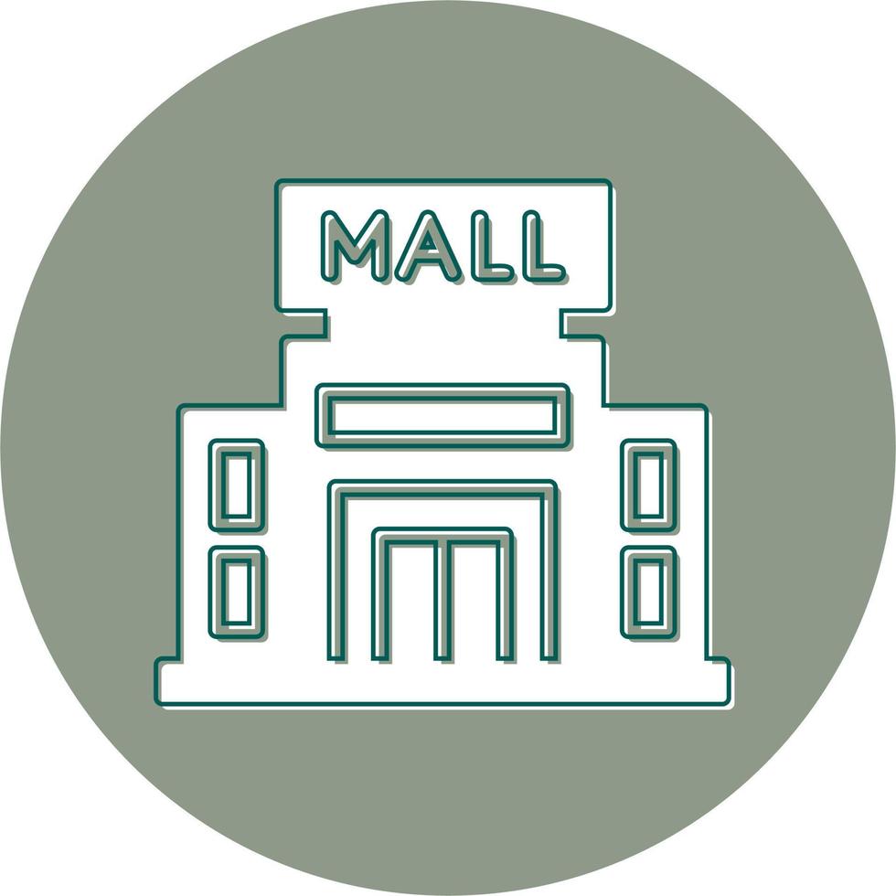 Shopping Mall Vector Icon