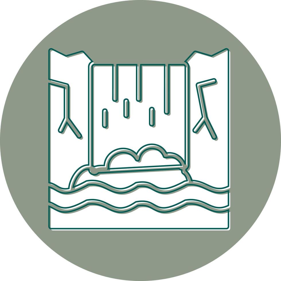 Waterfall Vector Icon