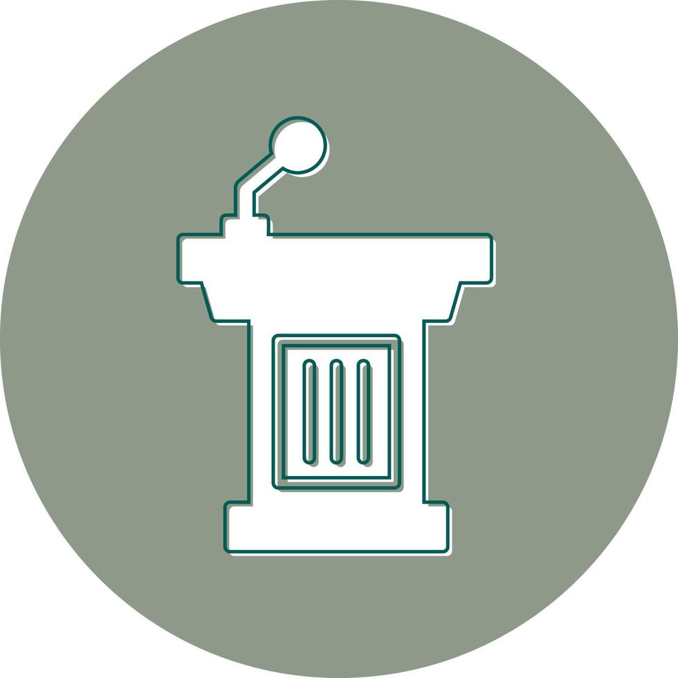 Podium Vector Icon