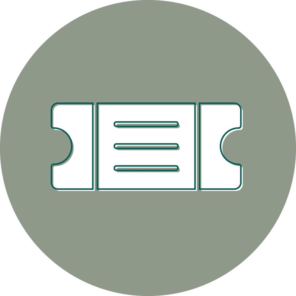 Ticket Vector Icon