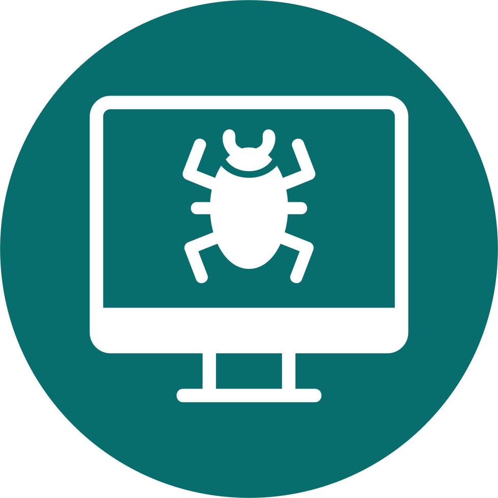 Computer Virus Vector Icon