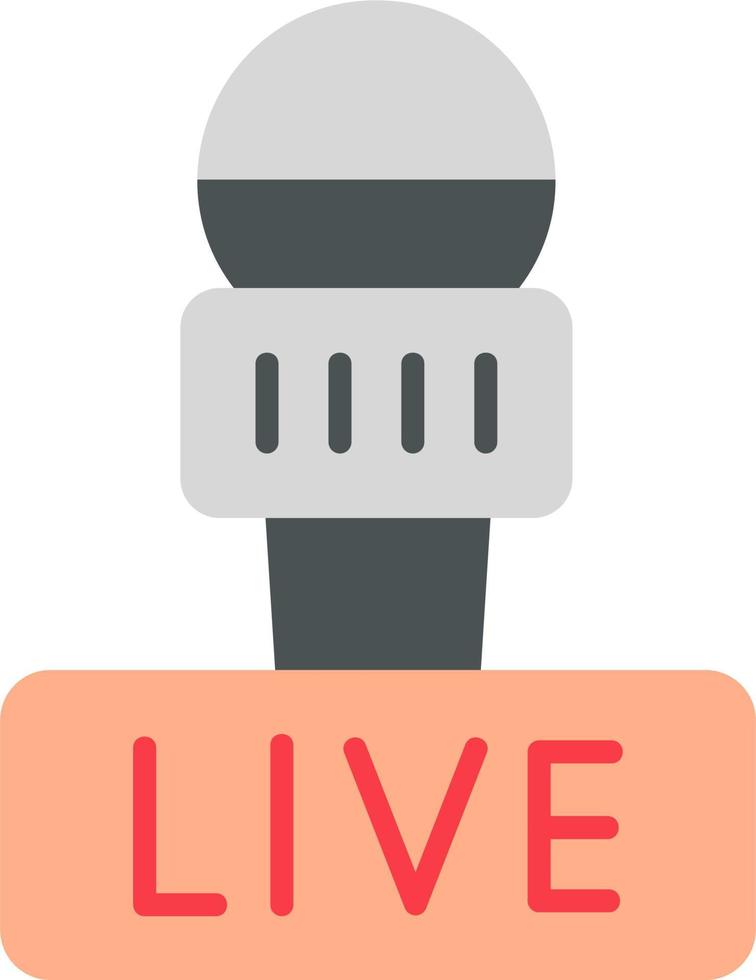 Live Vector Icon