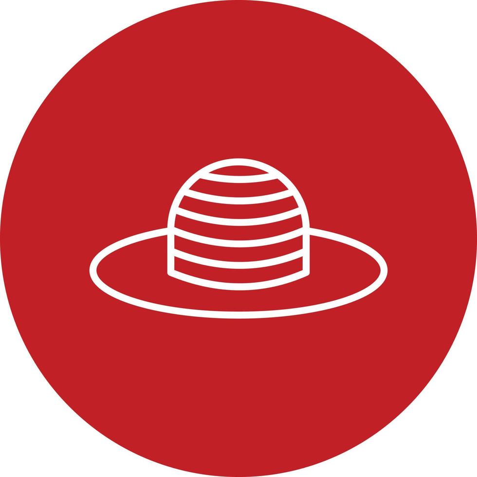 Sun Hat Vector Icon