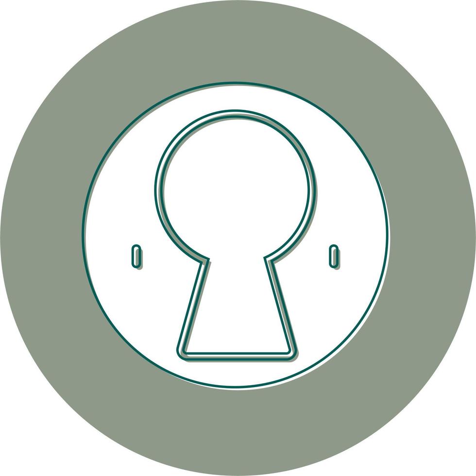 Keyhole Vector Icon