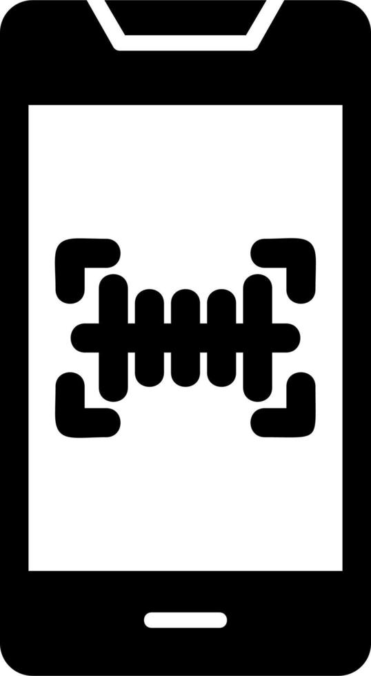 Barcode Scanner Vector Icon