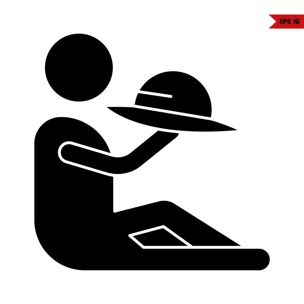 people activity glyph icon vector