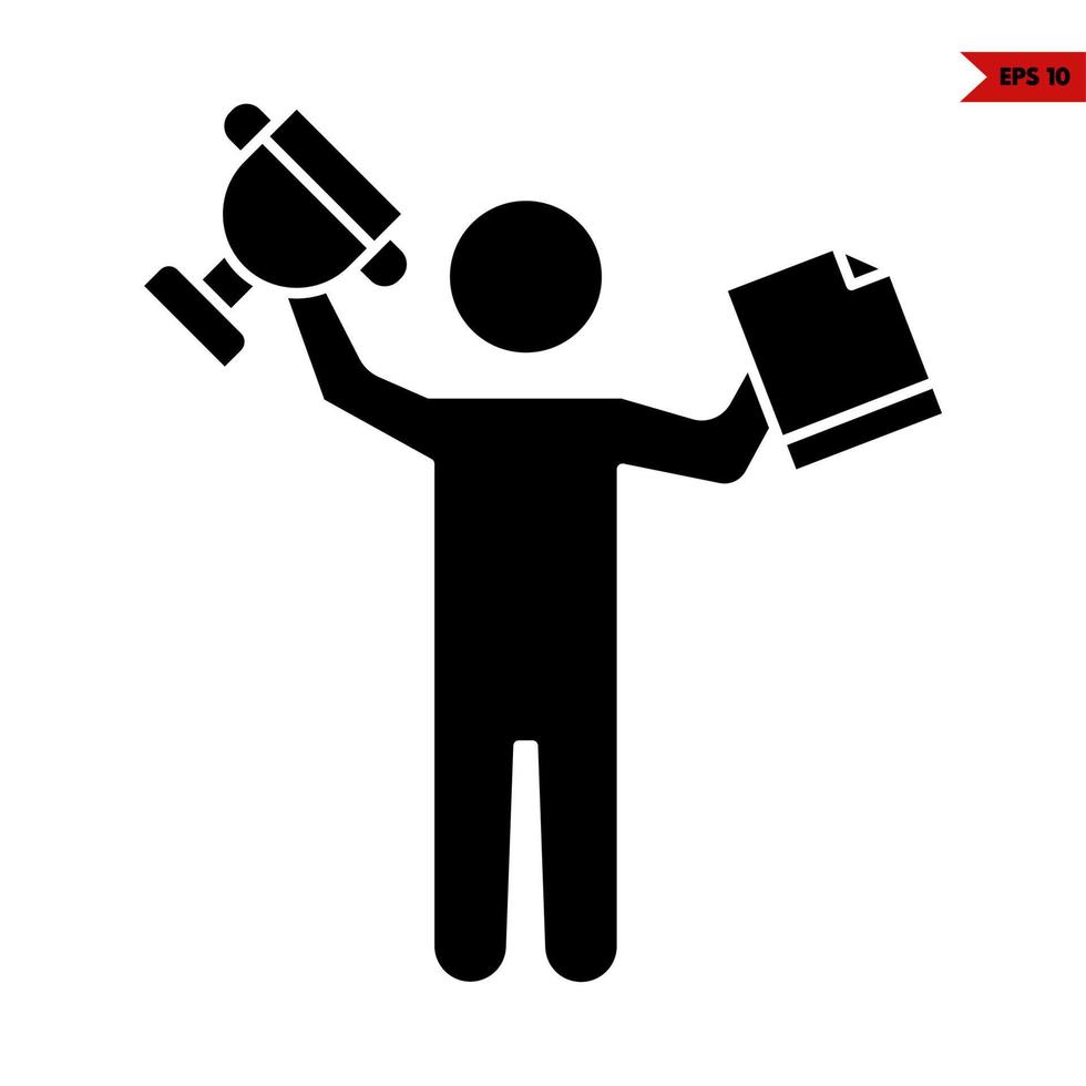people activity glyph icon vector