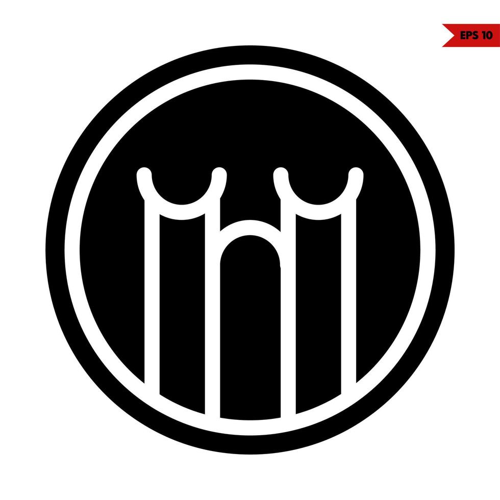 sad emoticon glyph icon vector