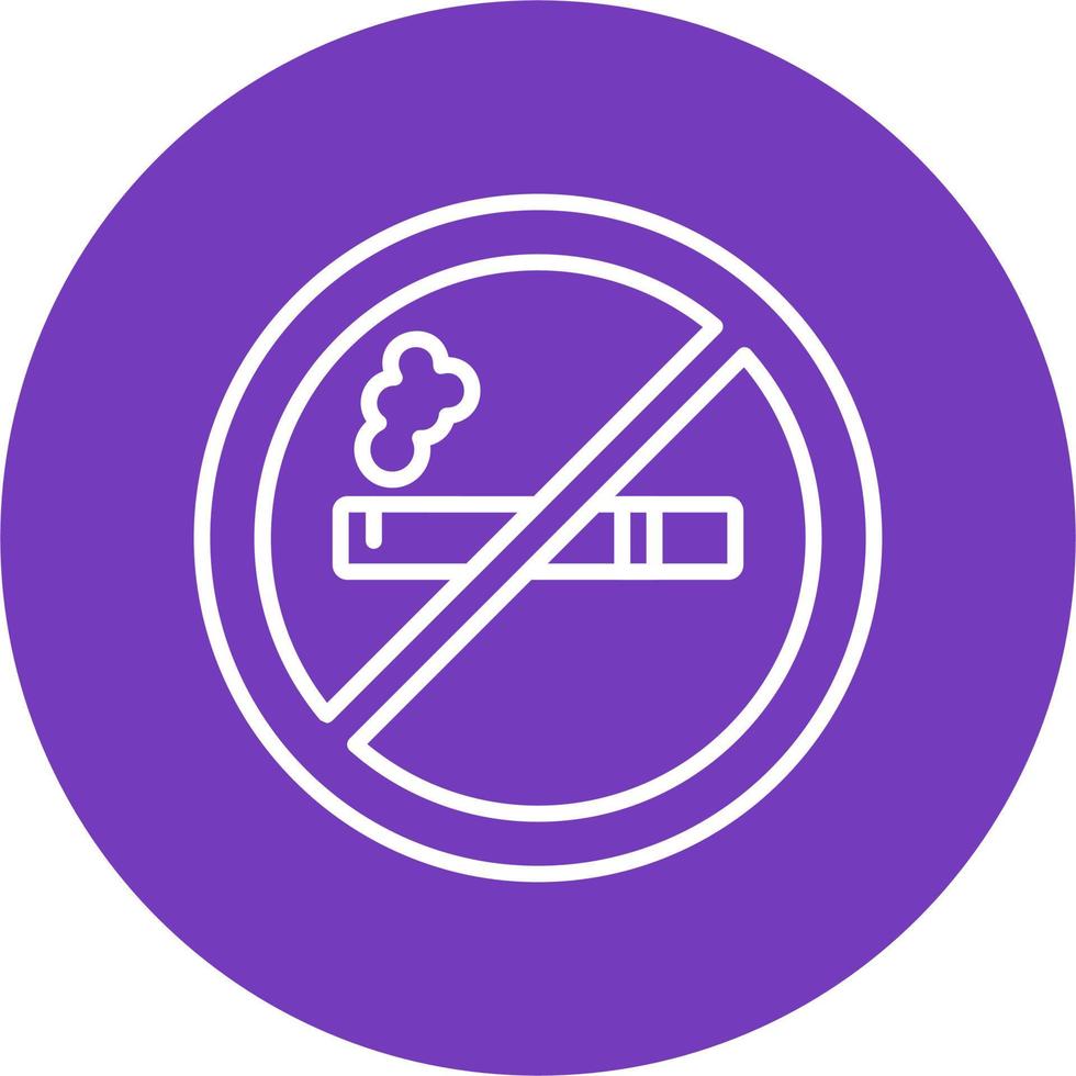 No Smoking Vector Icon