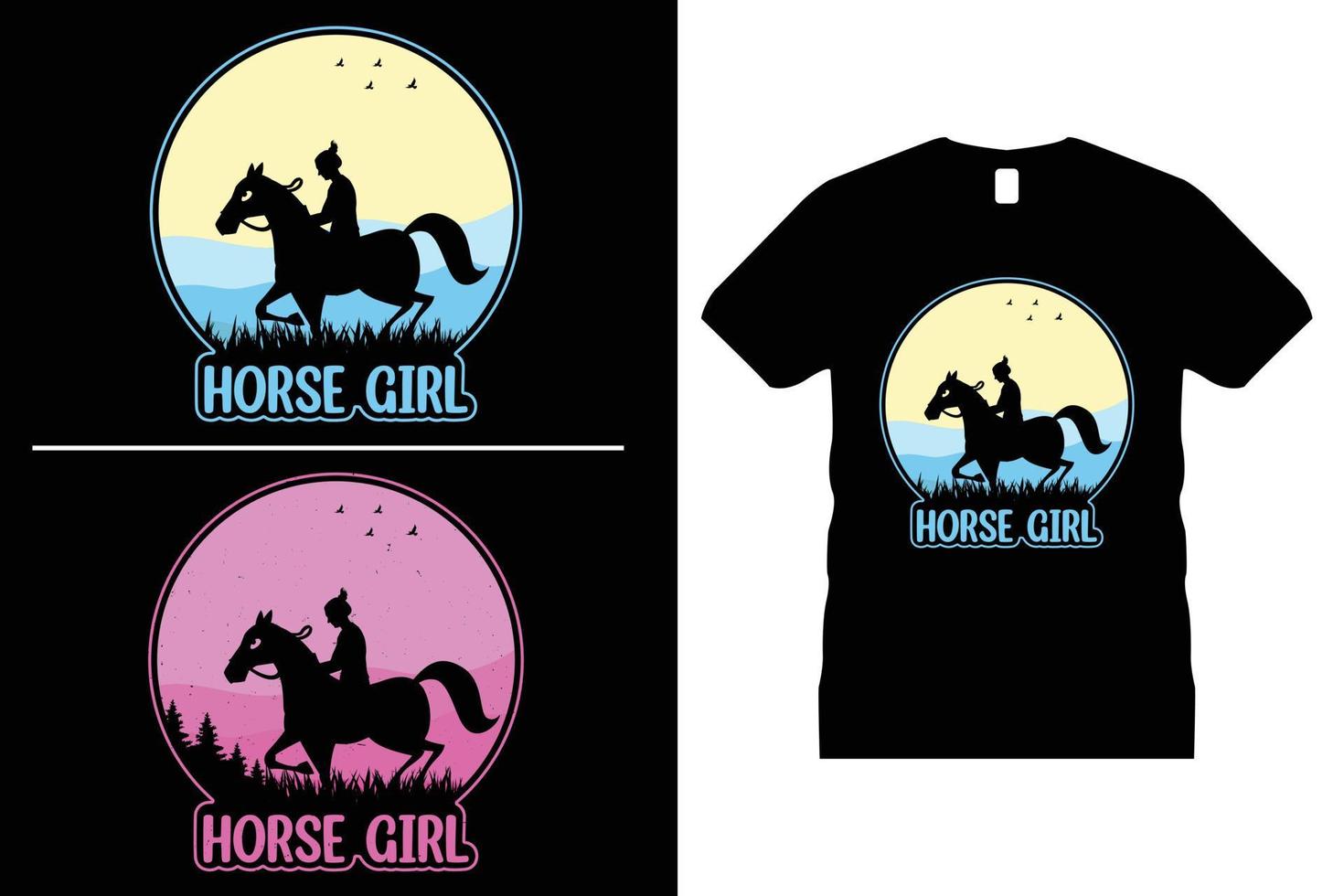 Horse Tshirt design, Funny Horse Lover vector. Use for T-Shirt, mugs, stickers, Cards, etc. vector