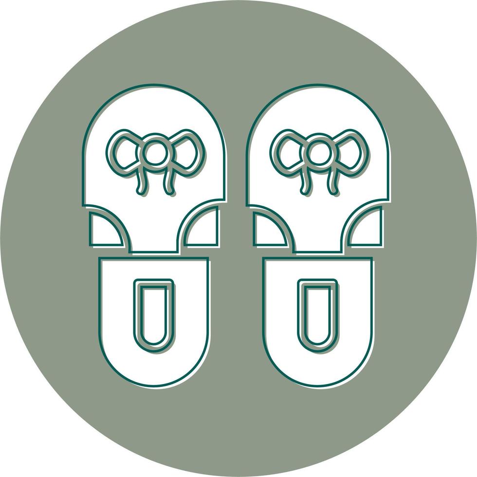 Slippers Vector Icon