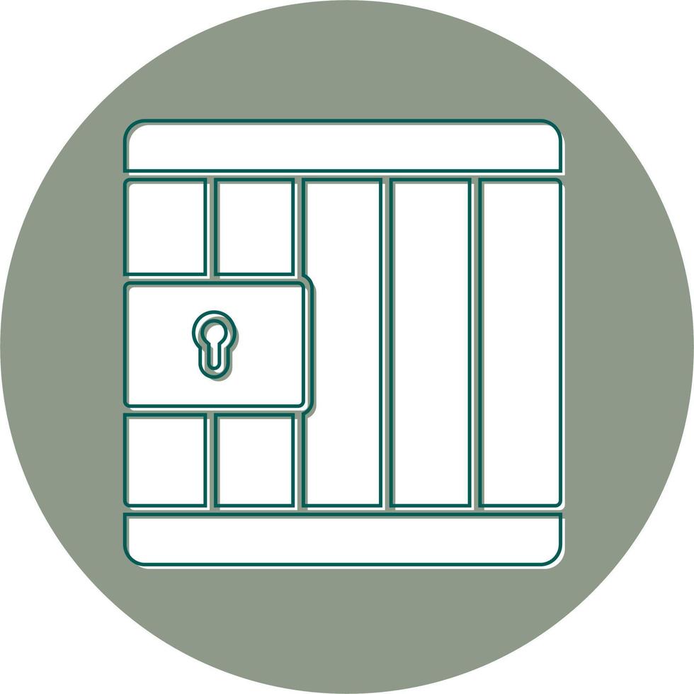 Military Jail Vector Icon