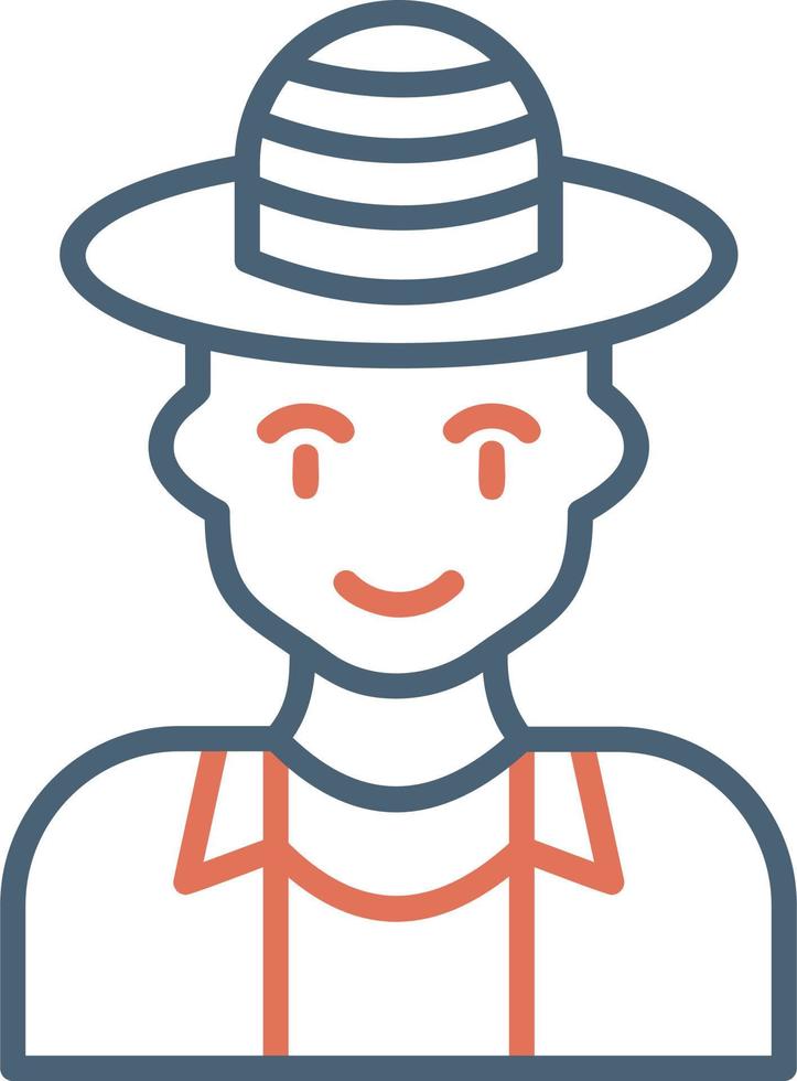 Tourist man Vector Icon