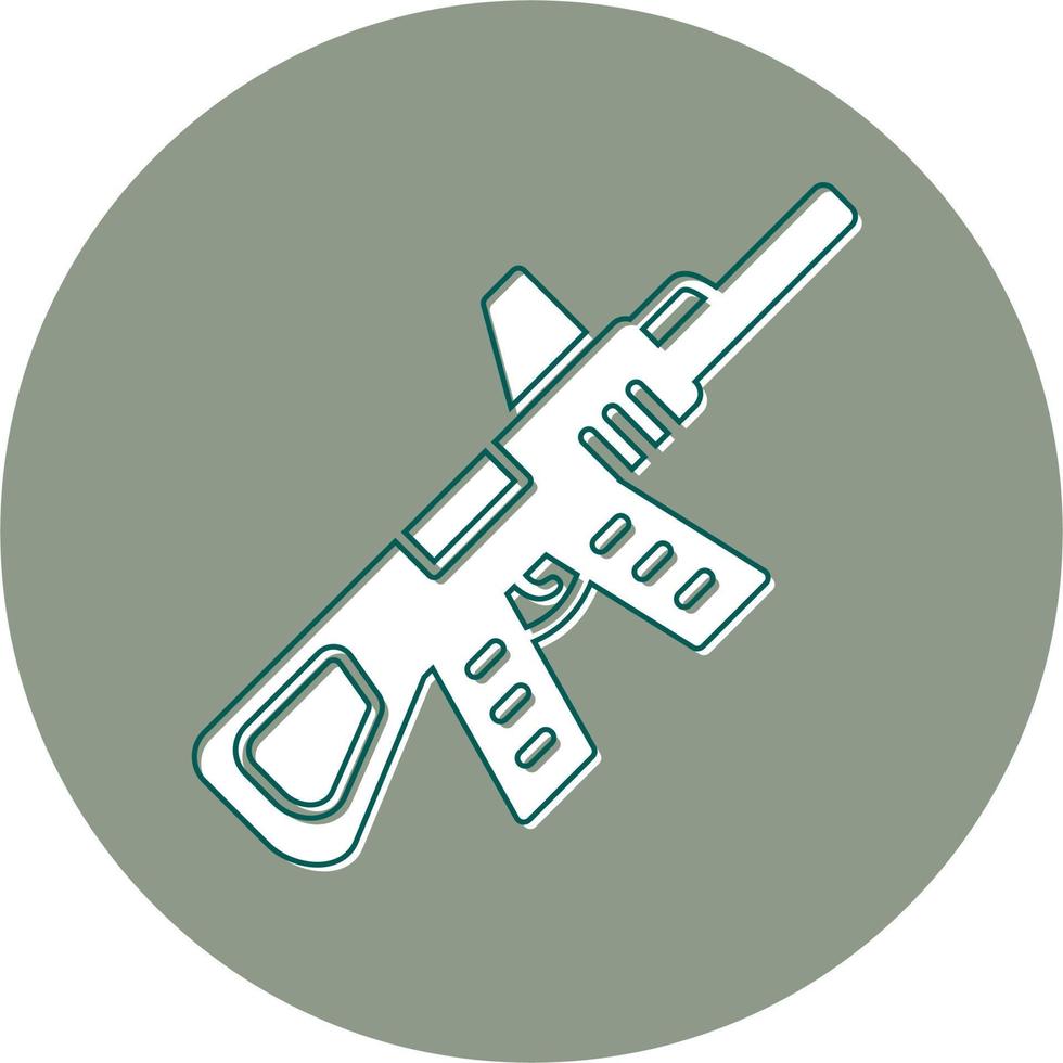 Machine Gun Vector Icon