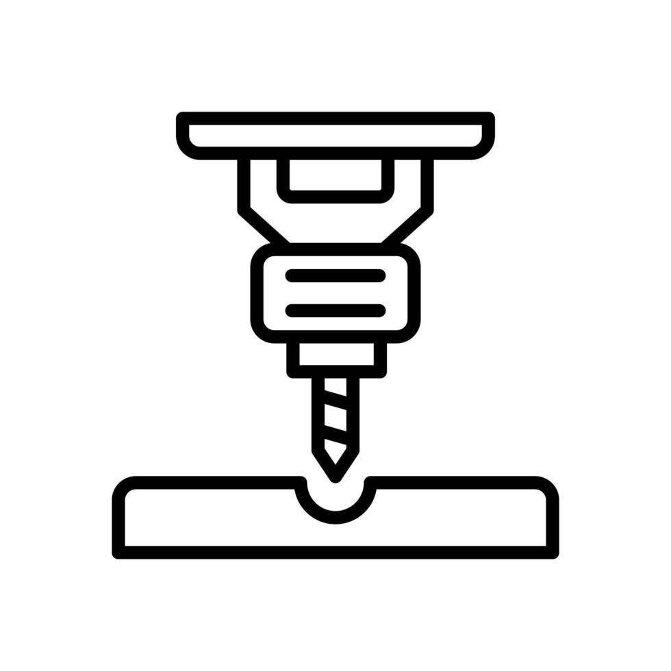 drill machine icon for your website design, logo, app, UI. vector