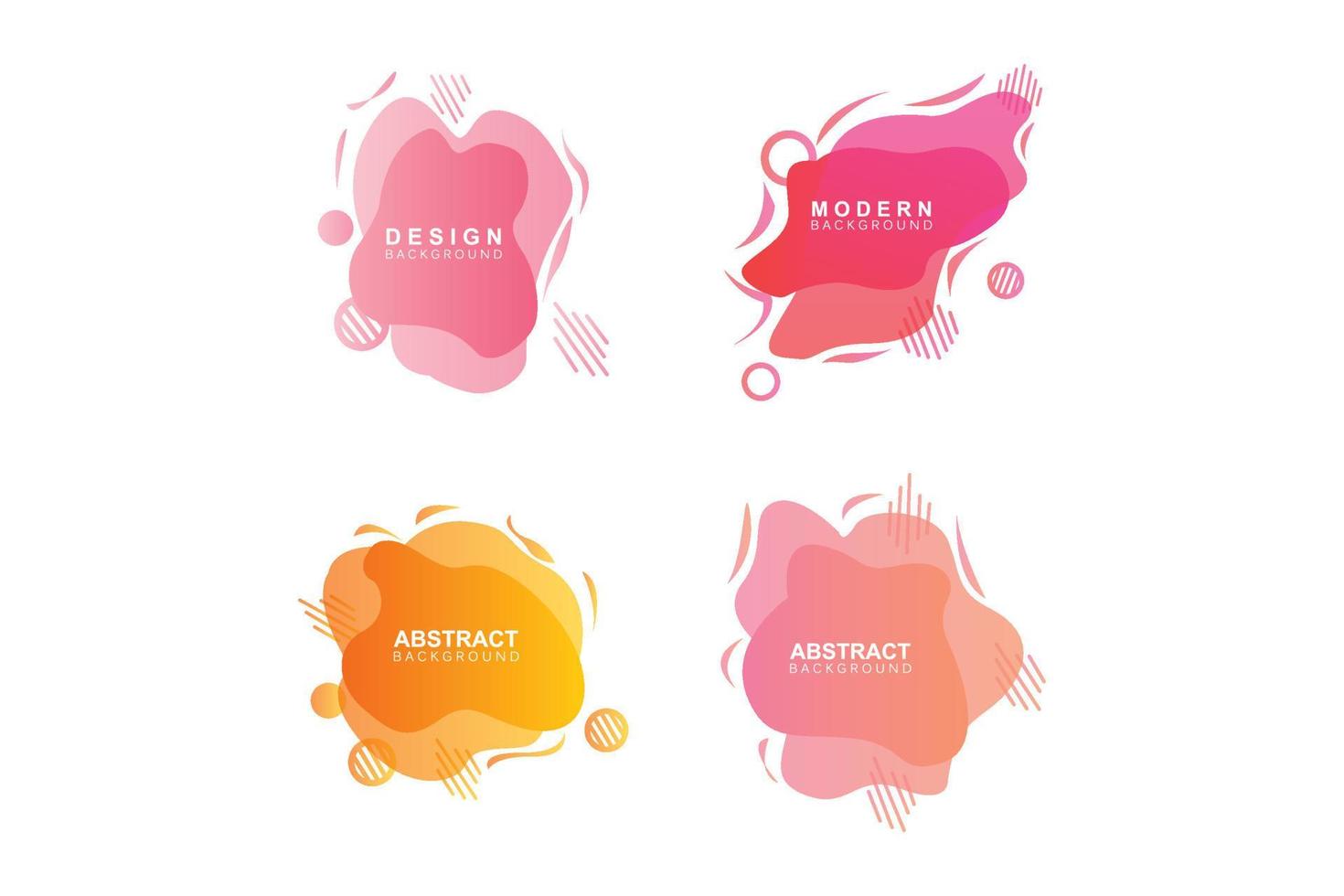 Liquid Background, Gradient Bubble Vector, Logo Template Banner And Abstract Wallpaper Poster vector