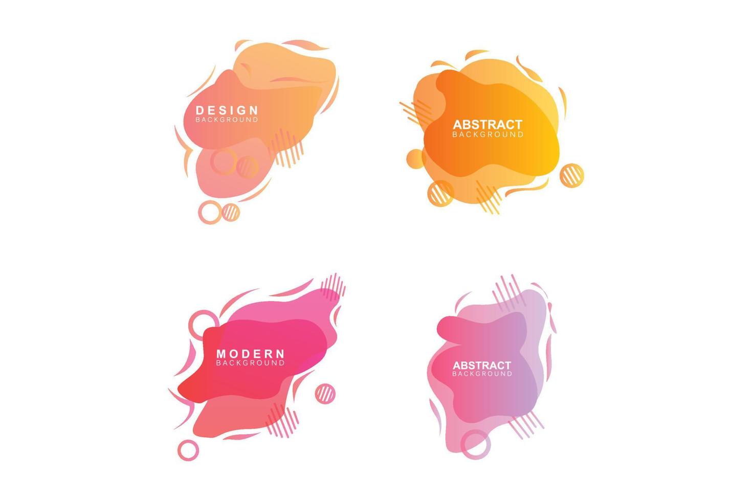 Liquid Background, Gradient Bubble Vector, Logo Template Banner And Abstract Wallpaper Poster vector