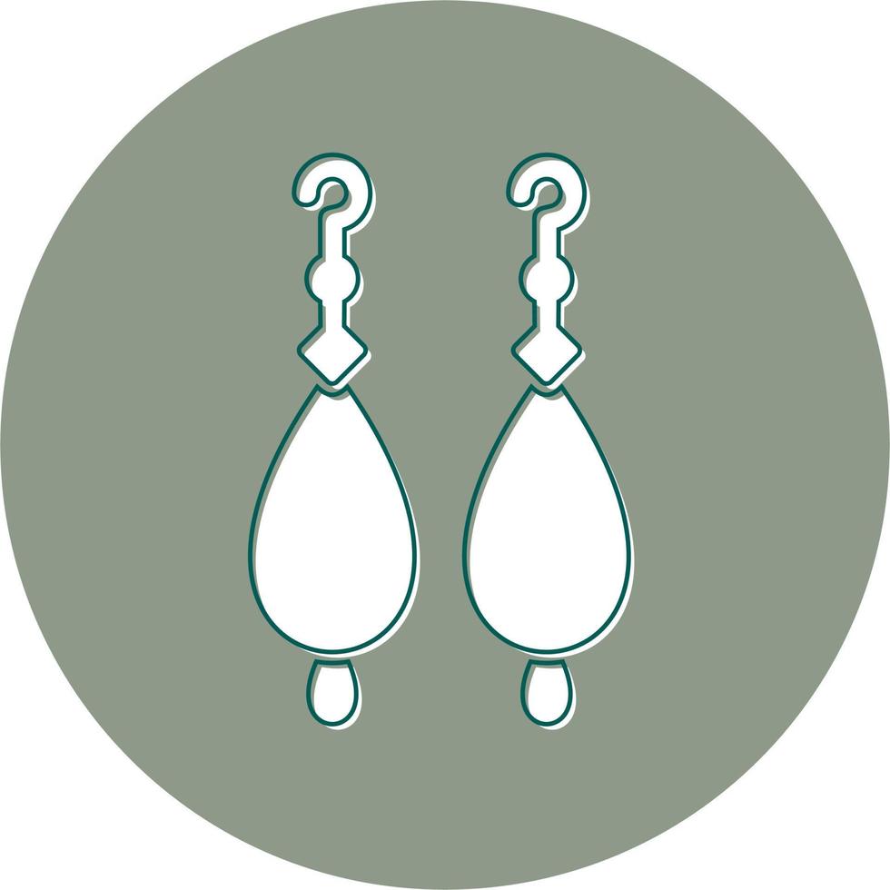 Earrings Vector Icon