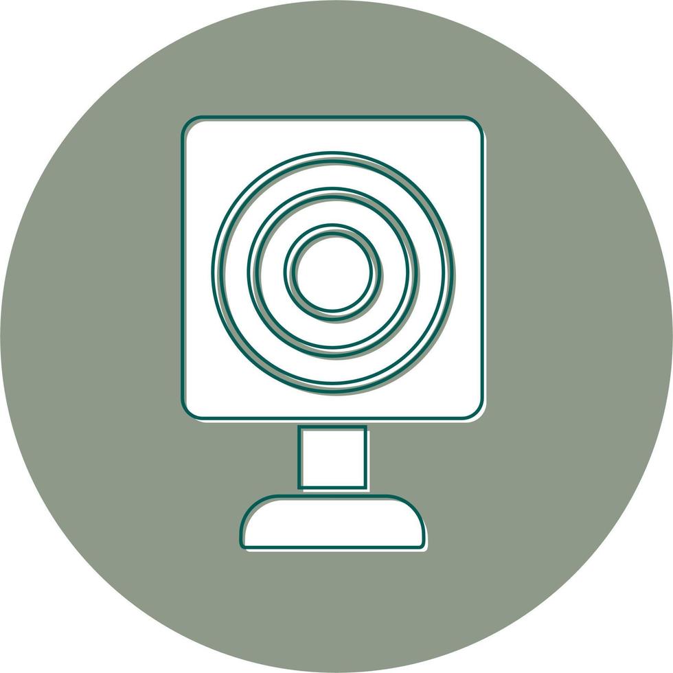 Military Target Vector Icon