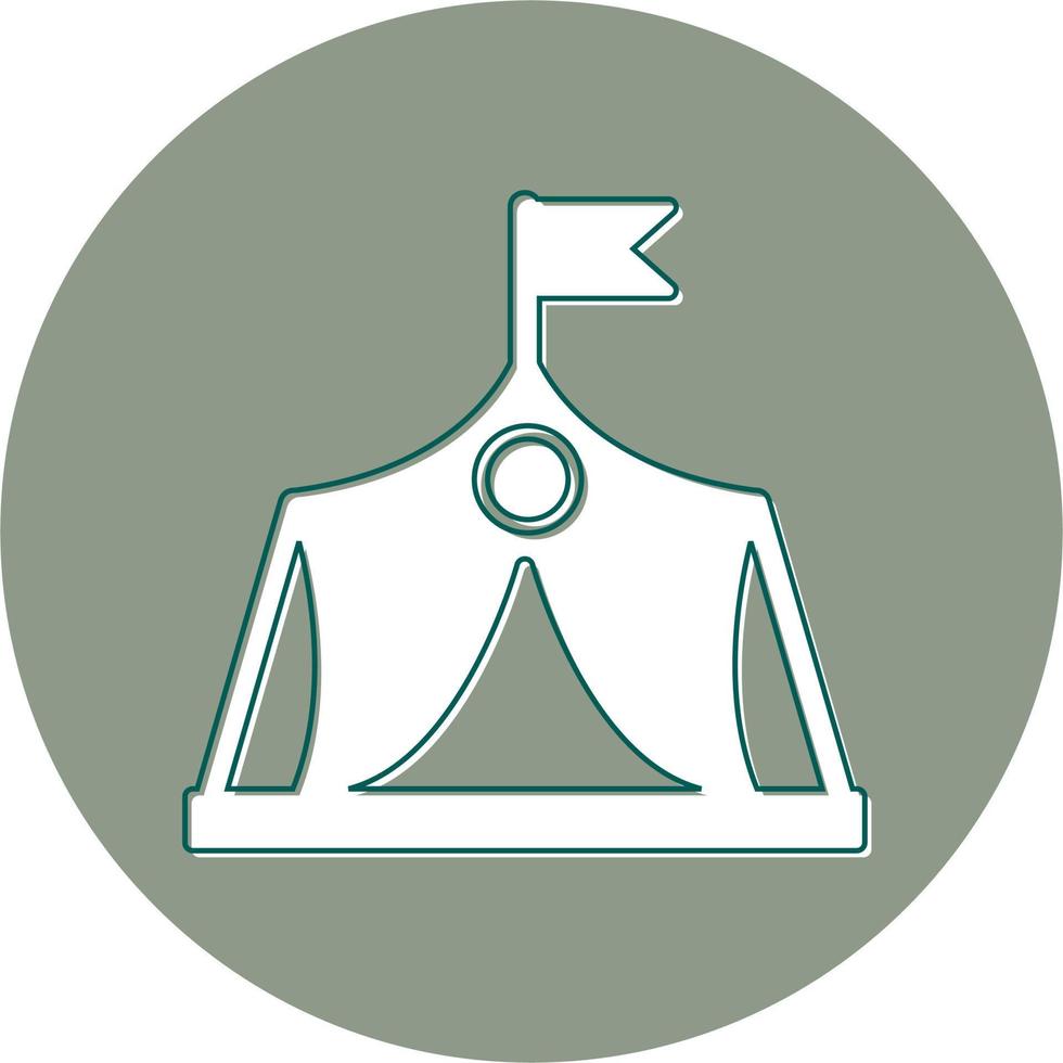 Military Tent Vector Icon