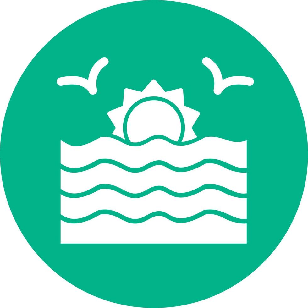 Sunset Vector Icon