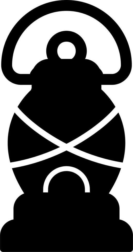 Hand Lantern Vector Icon