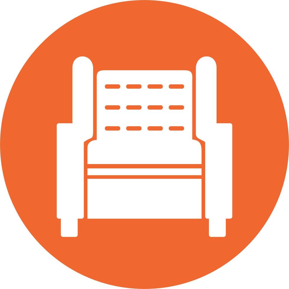 Armchair Vector Icon
