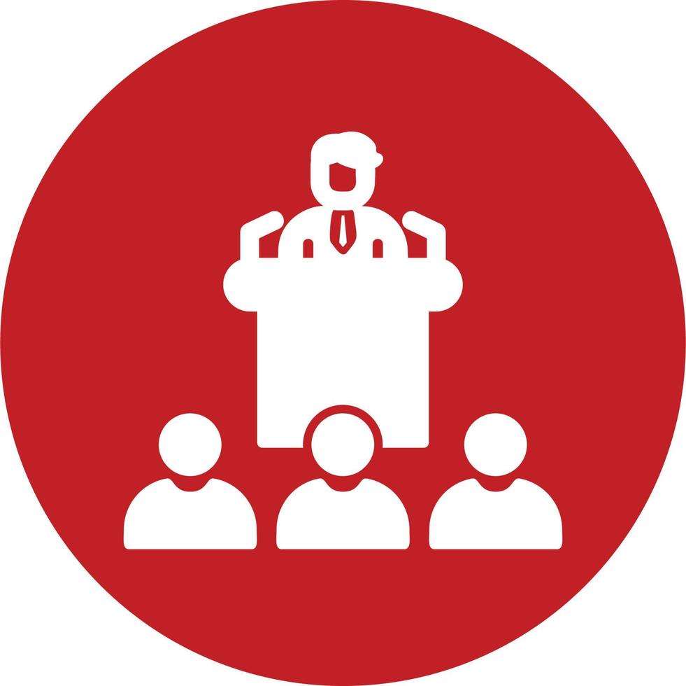 Conference Vector Icon