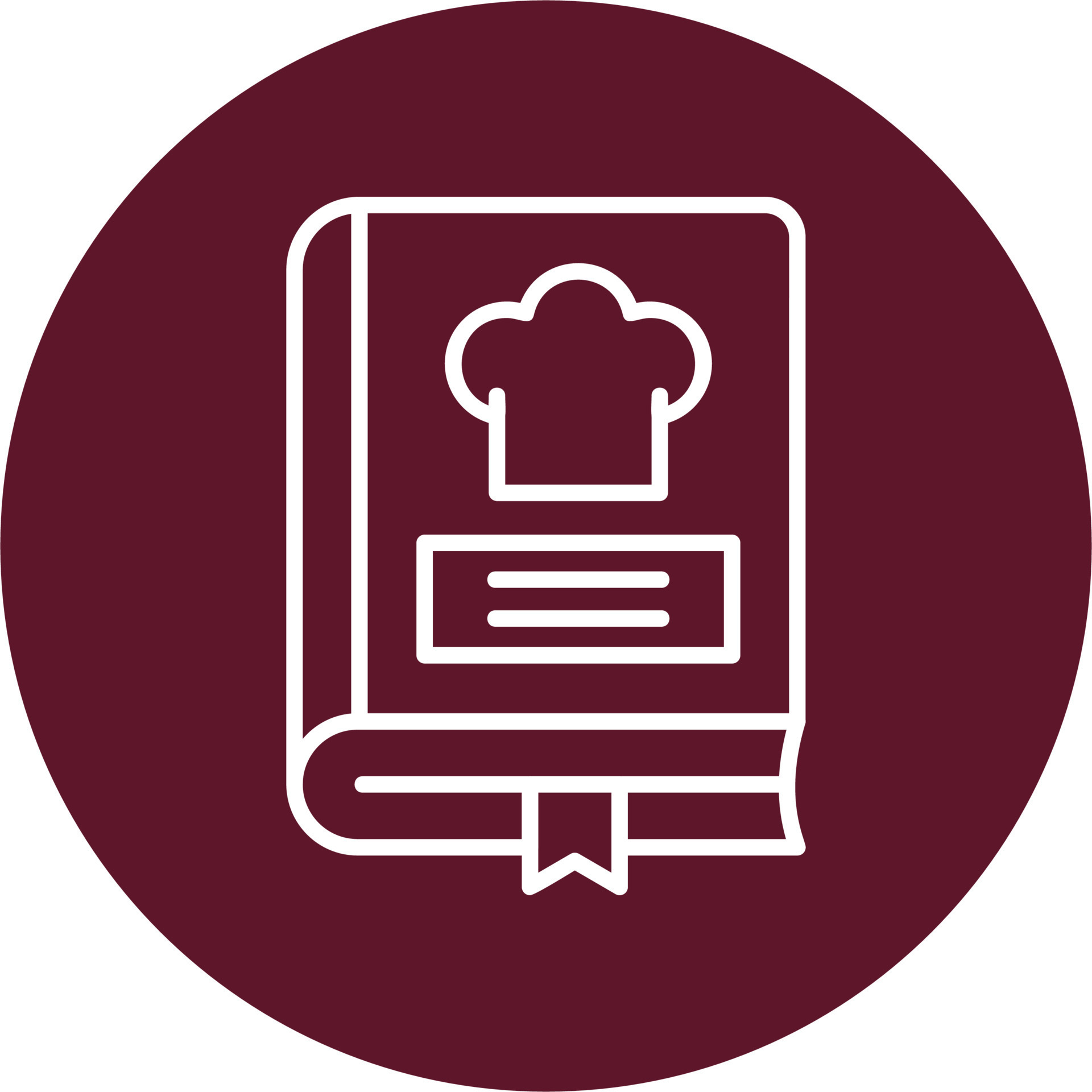Recipe Book Vector Icon 20290517 Vector Art at Vecteezy