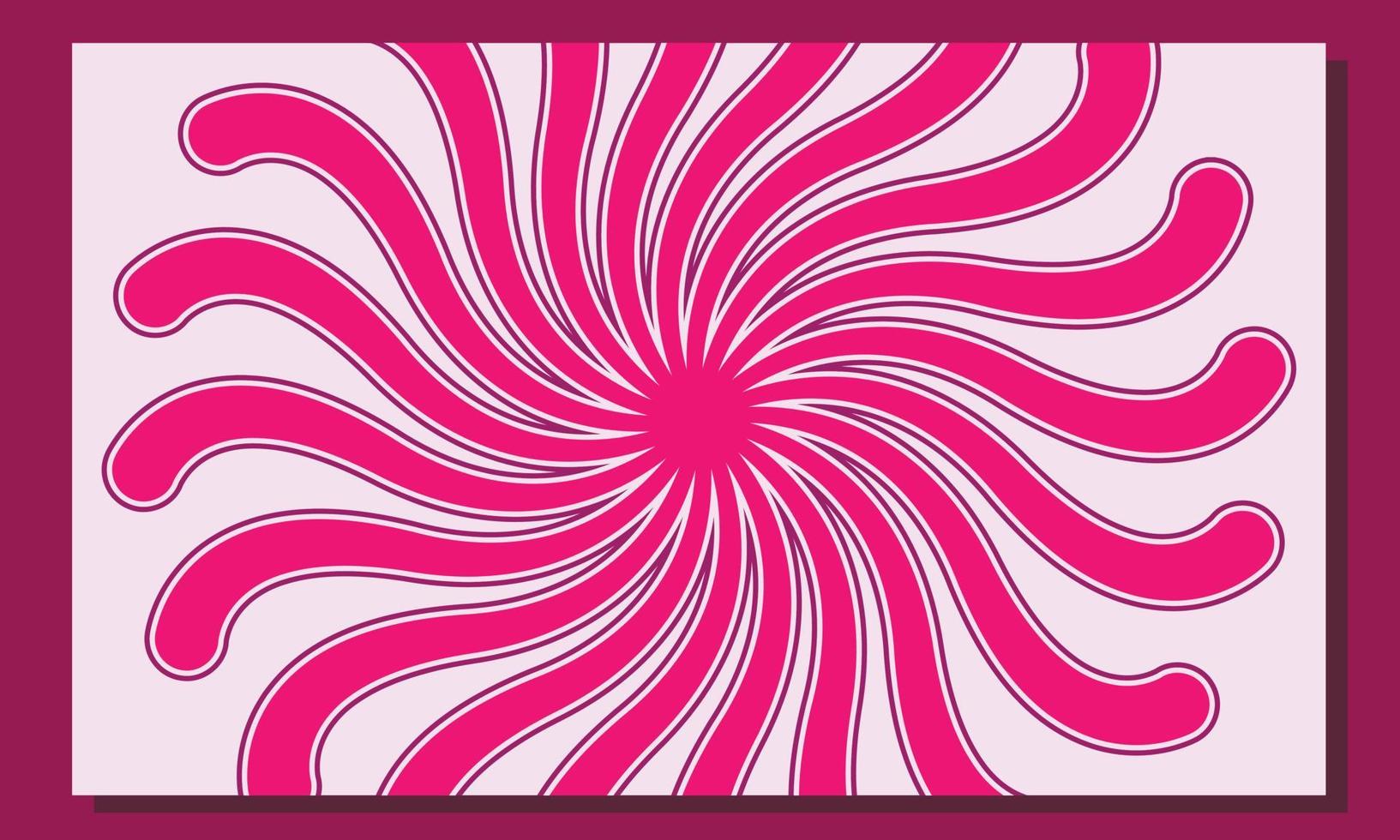 Circle motif background template copy space for poster, landing page, business card, or banner vector