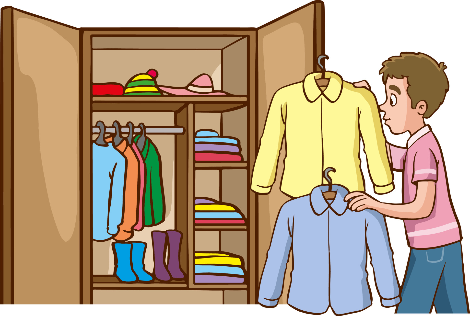 Put On Clothes