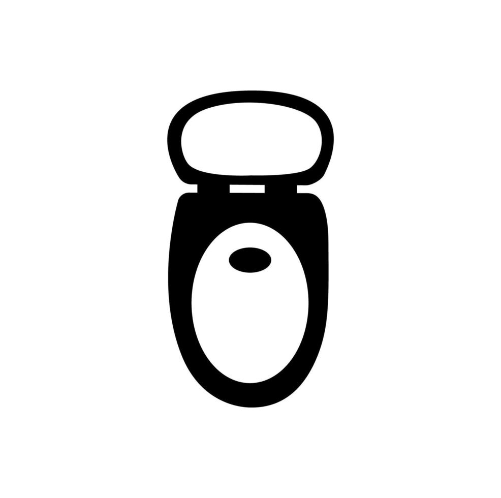 western toilet seat vector icon