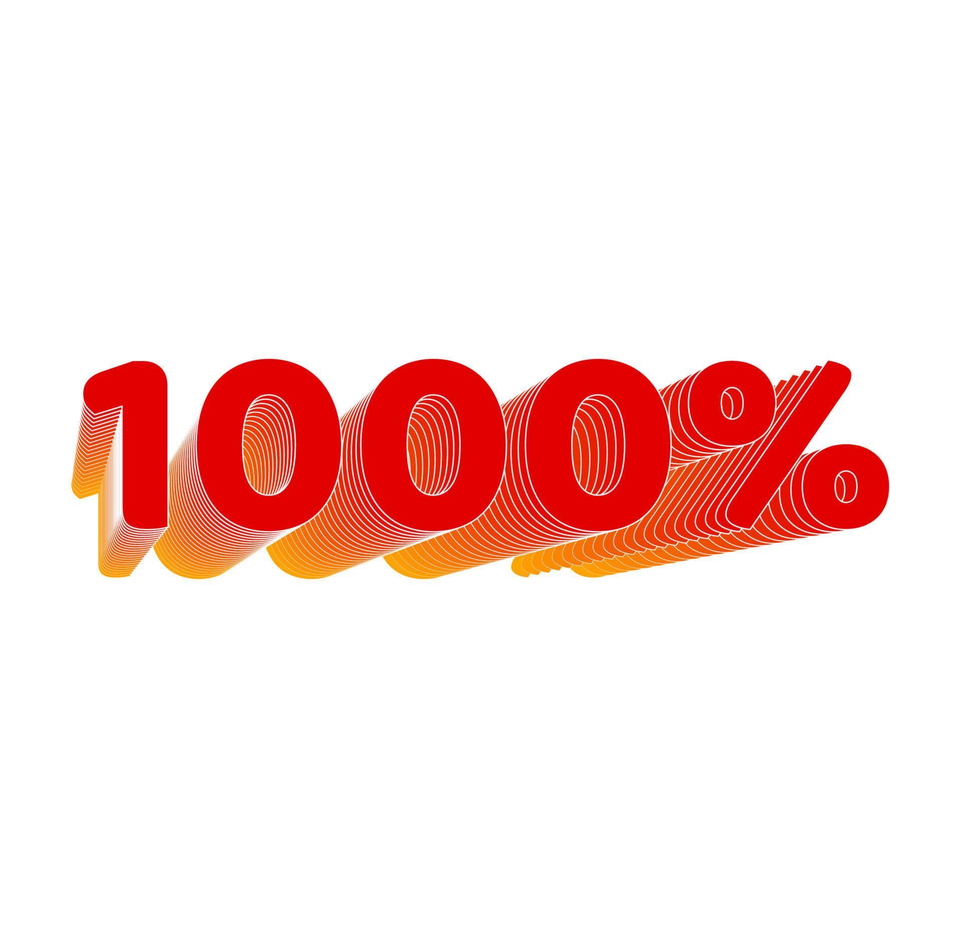 1000 Percent Vector Icon 1000 Letters On White Background 20291183 1000-percent-vector-icon-1000-letters-on-white-background-20291183