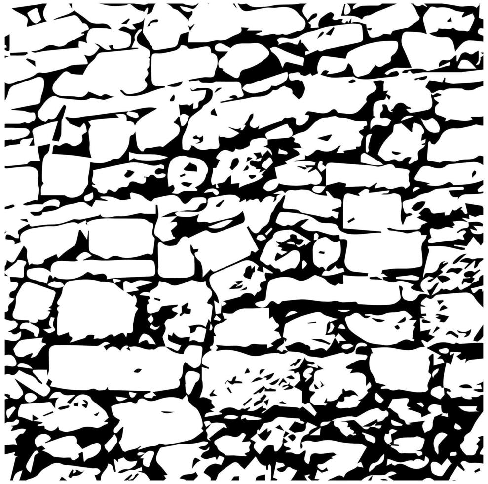 stone wall texture background vector. Stonewall vector. vector