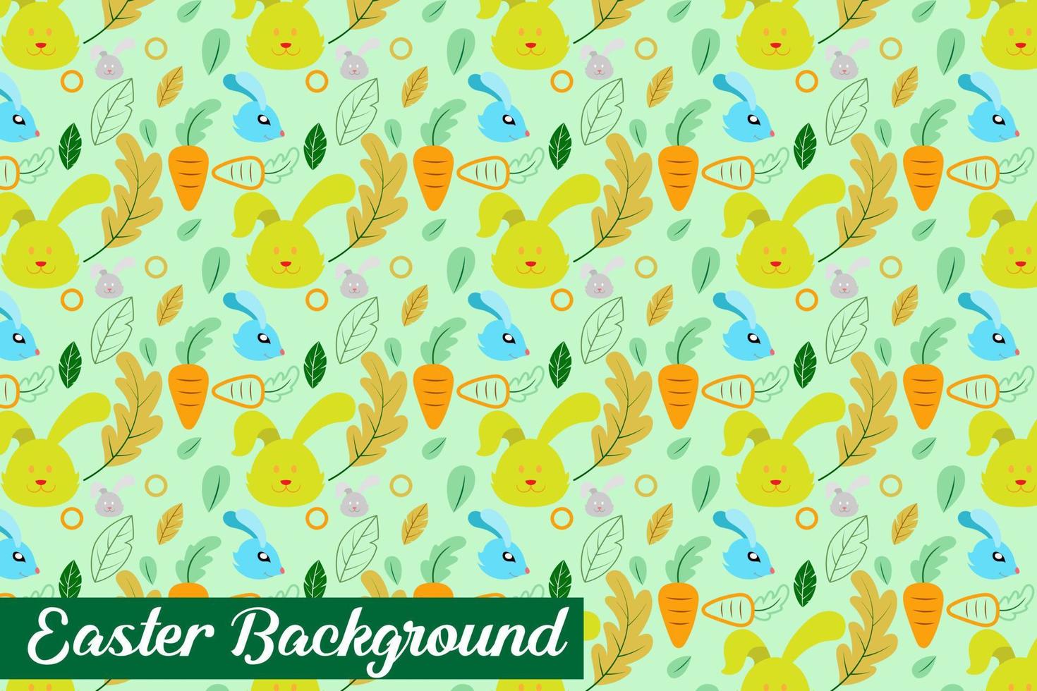 seamless pattern for easter on a white background. Easter eggs, branches, flowers in Spring holiday background for printing on fabric, paper for scrapbooking, gift wrap and wallpapers. vector