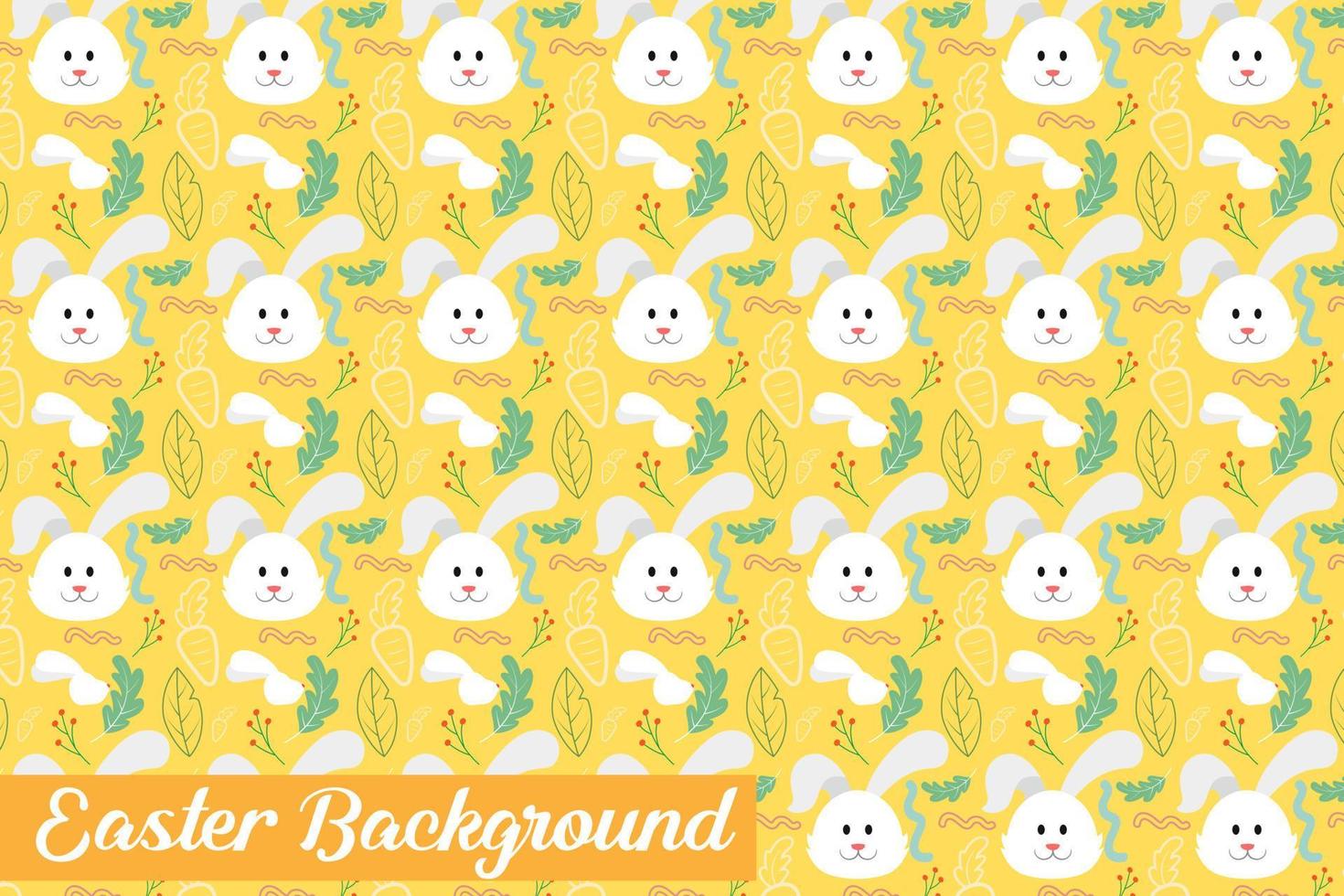 seamless pattern for easter on a white background. Easter eggs, branches, flowers in Spring holiday background for printing on fabric, paper for scrapbooking, gift wrap and wallpapers. vector