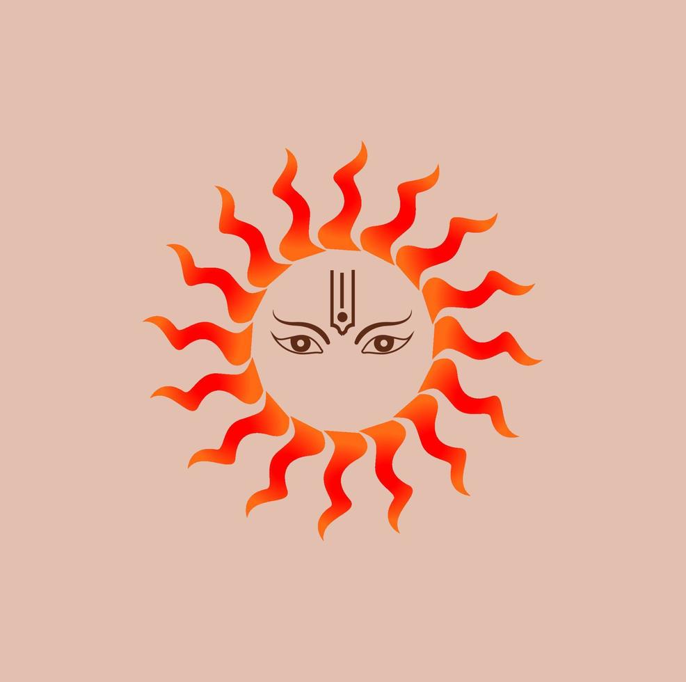 Lord Sun Face vector icon. Sun face icon. 20291245 Vector Art at ...