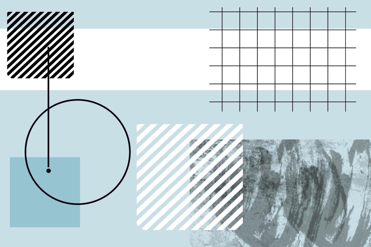 Background Modern abstract minimal geometric line graphic shapes, modern hipster circle triangle template Applicable for Banners, Placards, Posters, Flyers vector